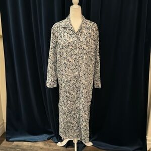 H&M woman’s shirt dress. Size S